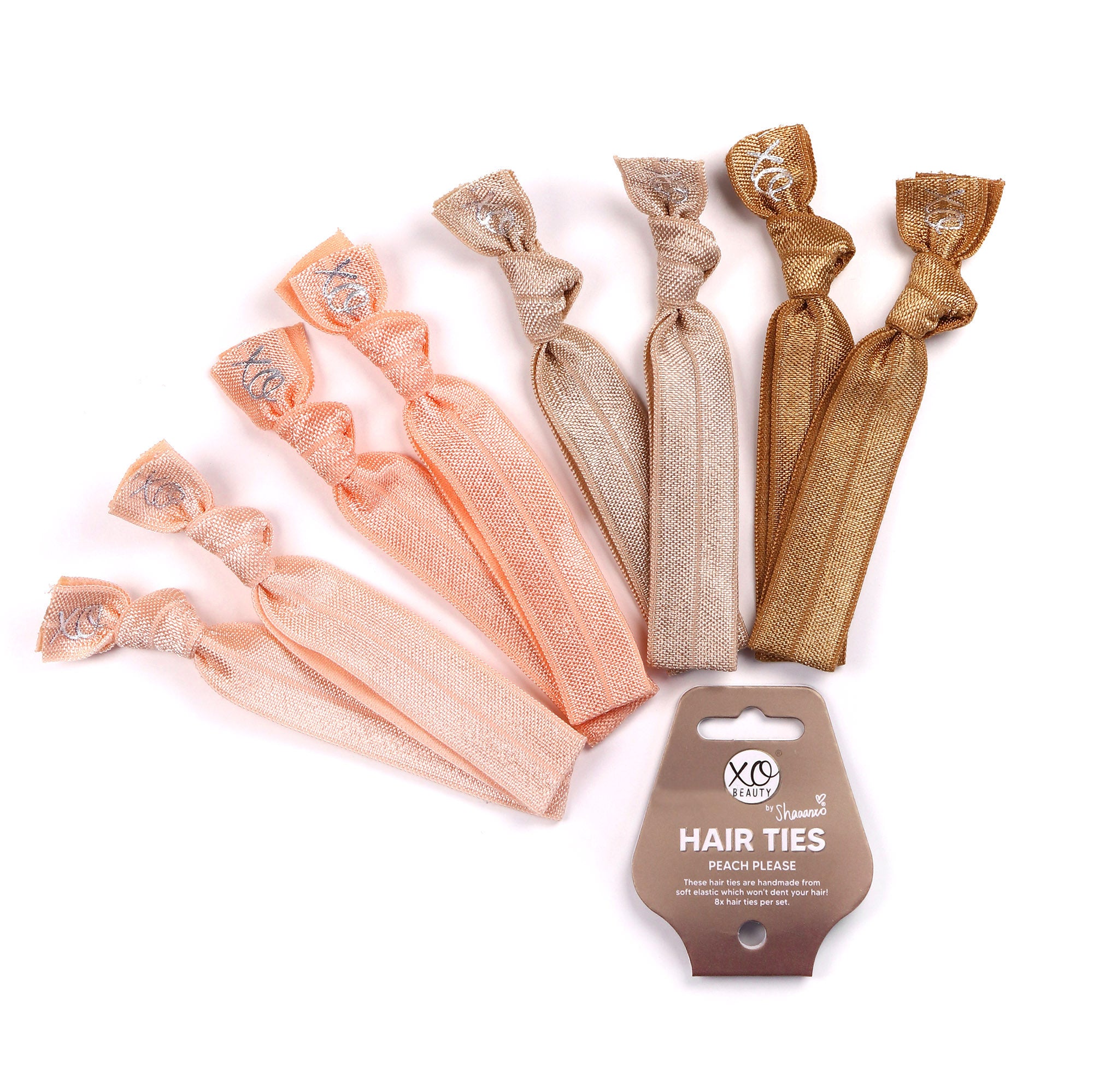 Hair Ties | Peach Please | 8 Piece Set