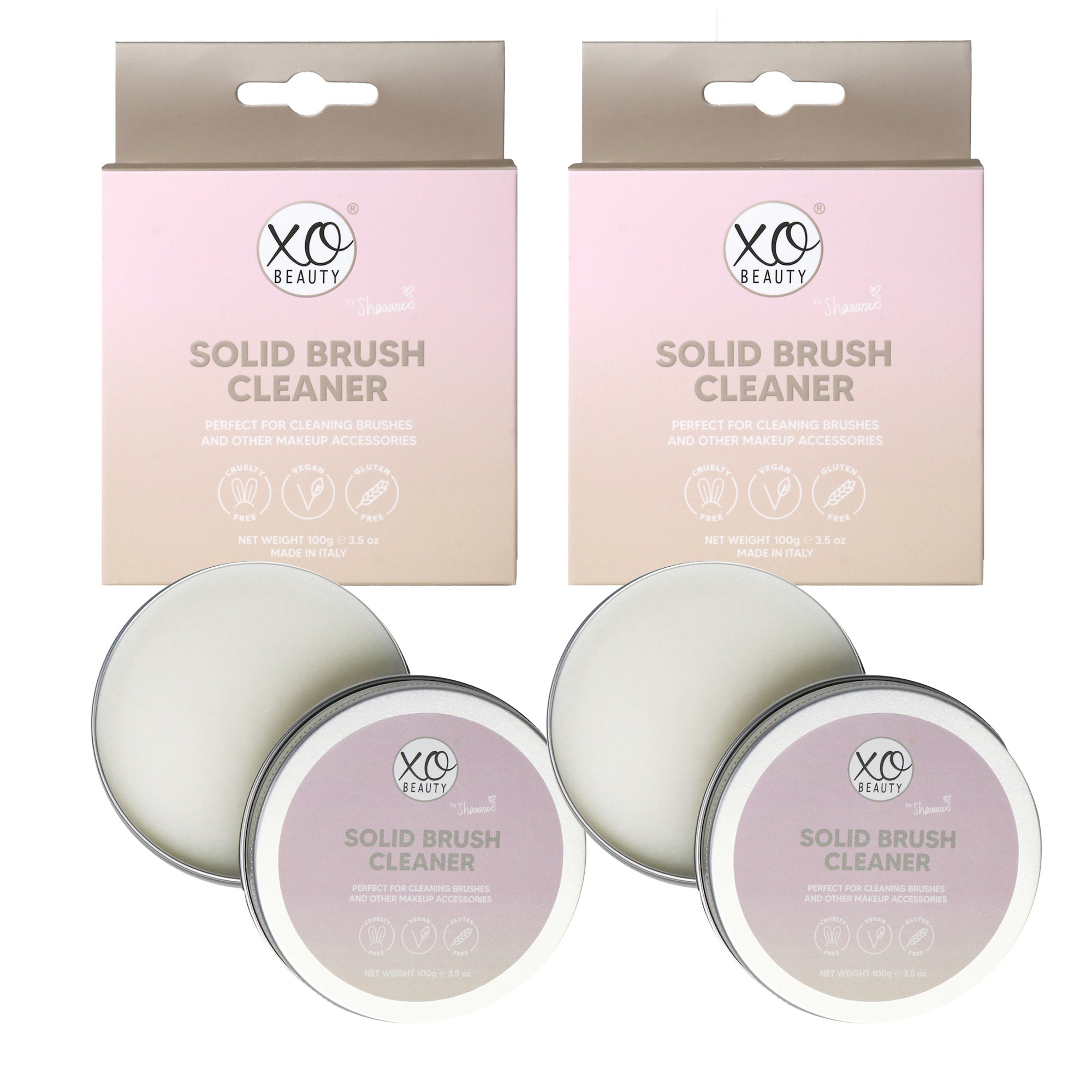 Solid Brush Cleaner (Duo Pack)