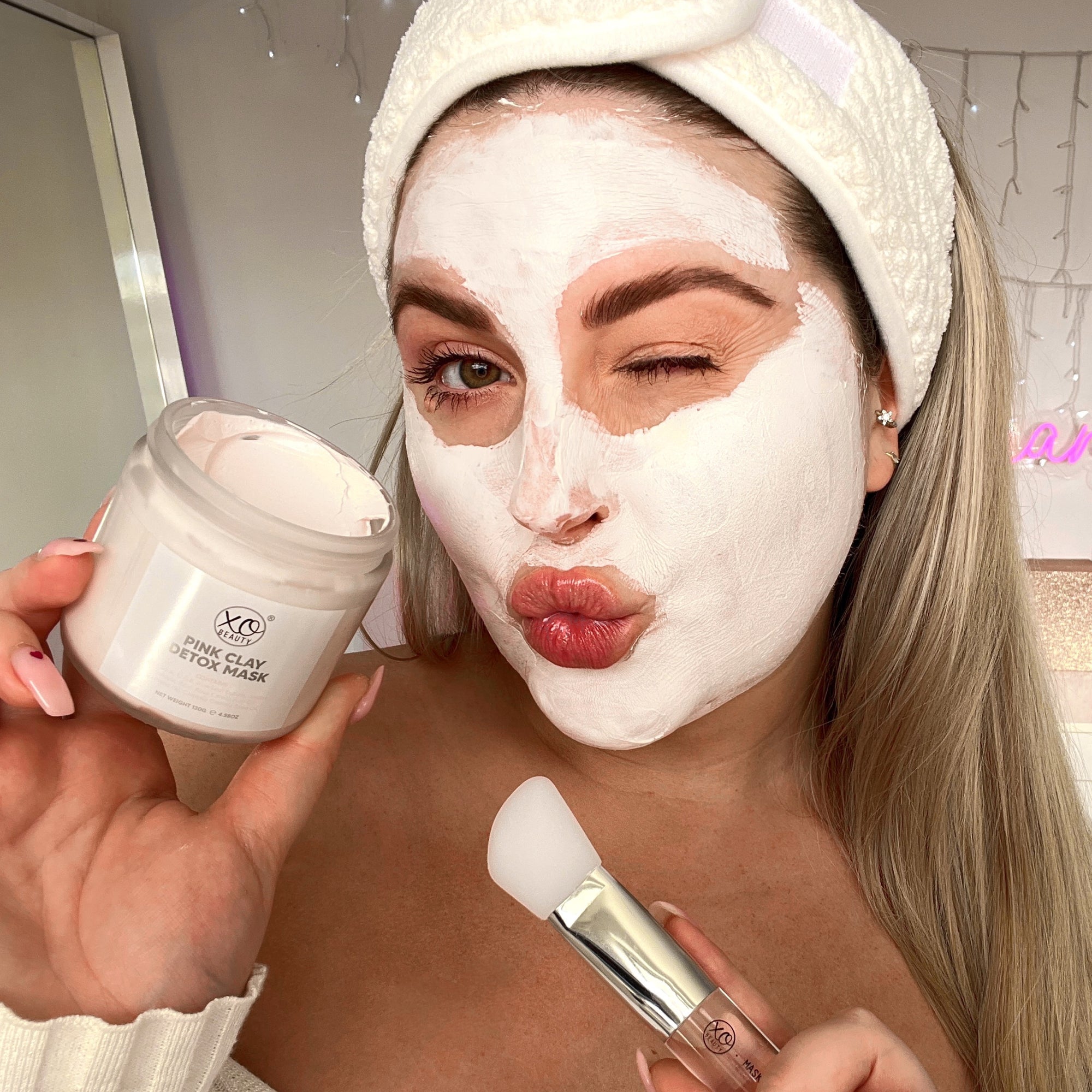 Pink Clay Detox Mask Bundle