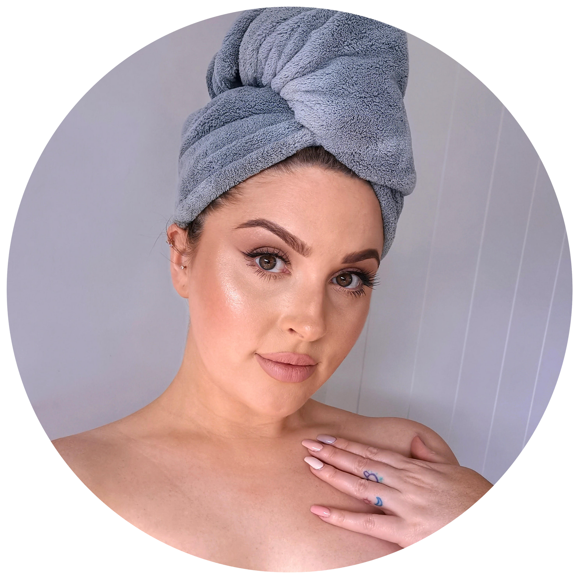 Luxe Hair Wrap | Silver Fox